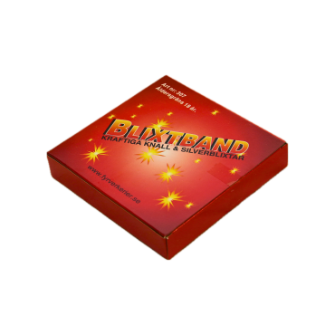 Blixtband Röd ask