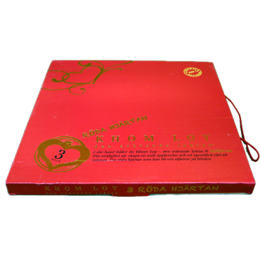 Rislyktor "Röda hjärtan" (3-pack)